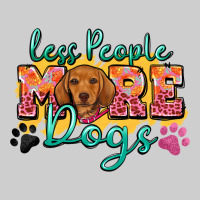 Less People More Dogs Premium Tee | Teevron