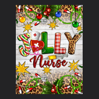 Christmas Jolly Nurse Vintage Tee | Teevron