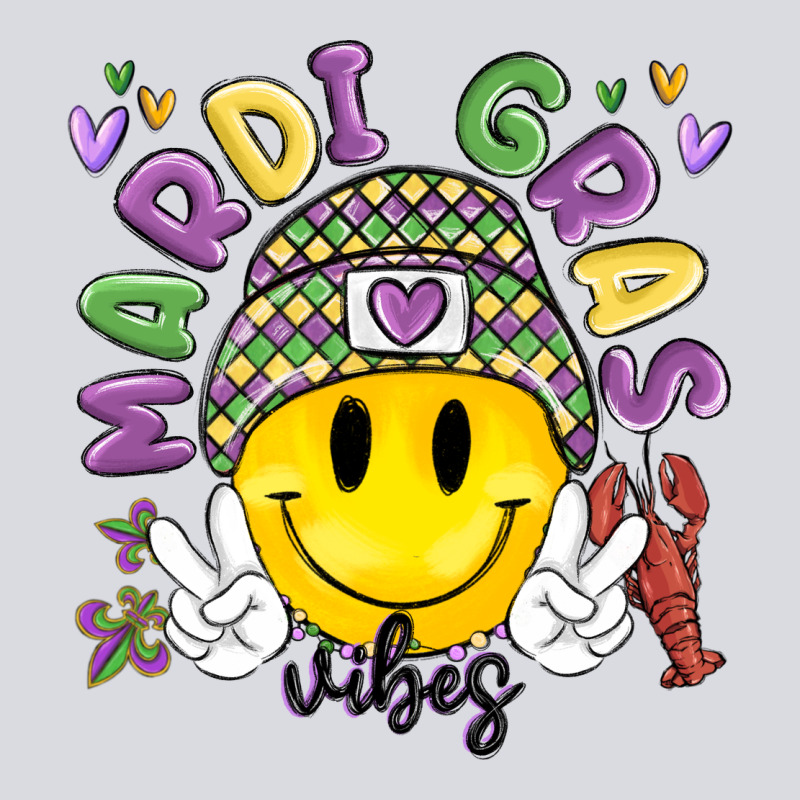 Mardi Gras Vibes Zipper Hoodie by MaliasSmallBusiness | Teevron