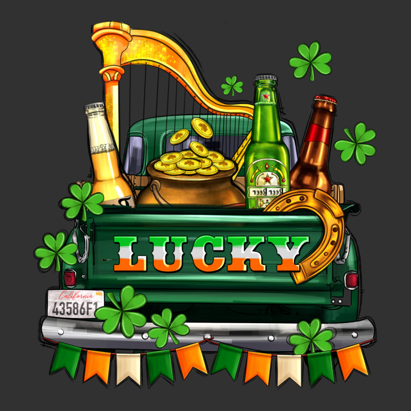 Lucky Truck With Flags And Beers Urban Heavy Tee by AdoDesignShop | Teevron