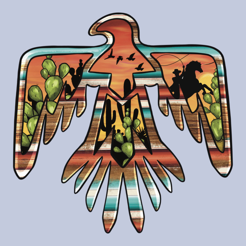 Desert Thunderbird Long Sleeve Tee by BarkalooDesign | Teevron