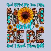 God Gifted Me Two Titles Mom And Bebe  And I Rock Long Sleeve Tee | Teevron