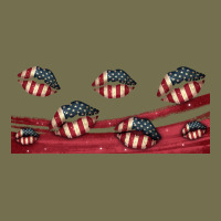 American Flag Lips 16oz Libbey Cup Vintage Hoodie | Teevron
