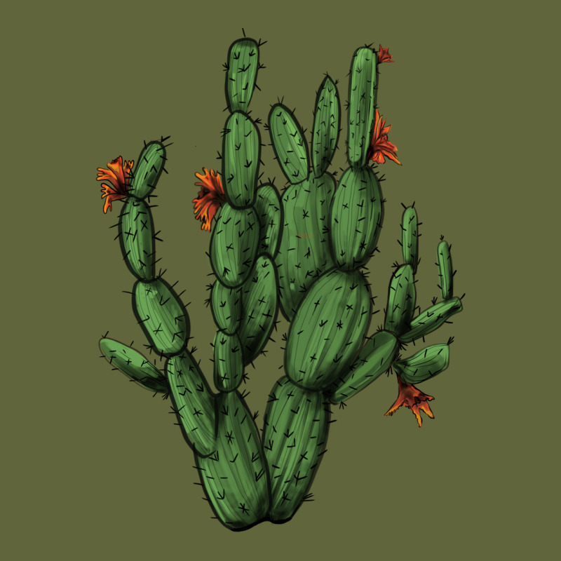 Cactus With Flowers Classic Tee by AdoDesignShop | Teevron