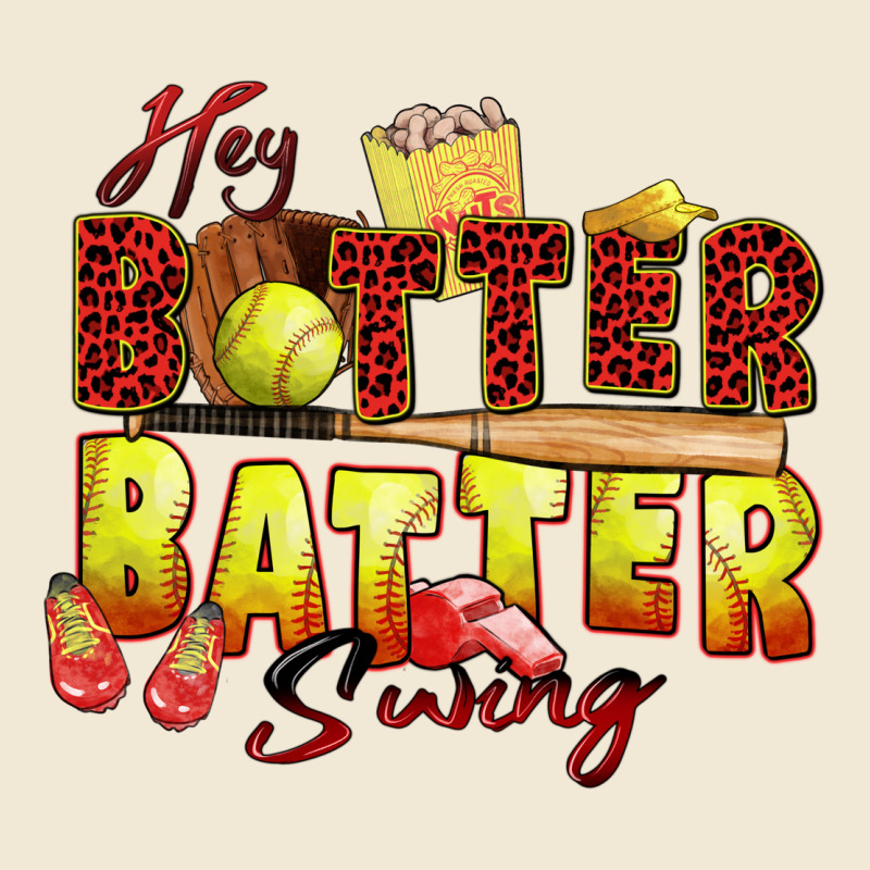 Hey Batter Batter Swing Softball Premium Tee by Zillion Design Studio | Teevron