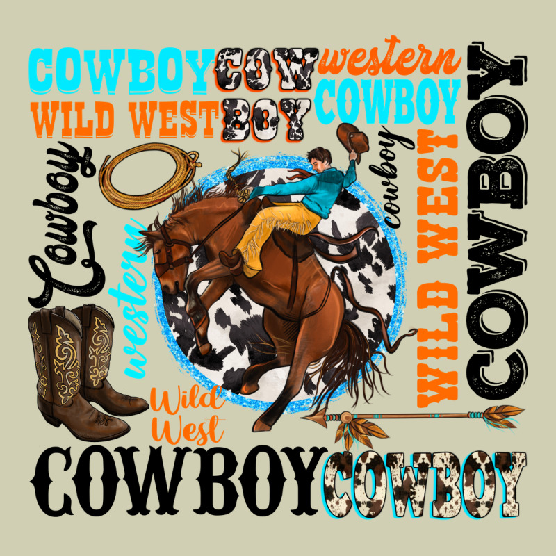 Western Cowboy Wild West Heavy Core Tee by texasbilliewilder | Teevron