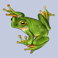 White Lipped Tree Frog Illustrations Long Sleeve Tee | Teevron