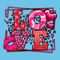 Love Valentine's Day Leopard Frame Premium Sweatshirt | Teevron