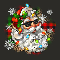 Santa With Sunglasses Christmas Heavy Core Tee | Teevron