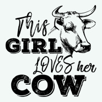 This Girl Loves Her Cow Premium Hoodie | Teevron