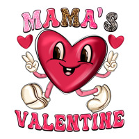 mamas valentine with cute heart | Teevron