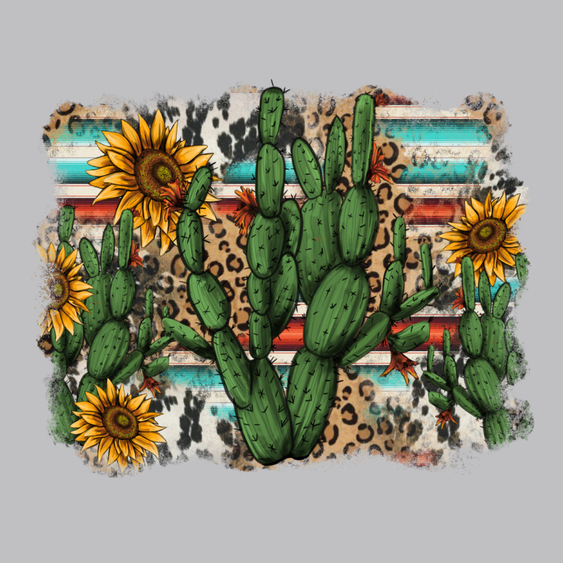 Serape Sunflowers Cactus Classic Tee by AdoDesignShop | Teevron