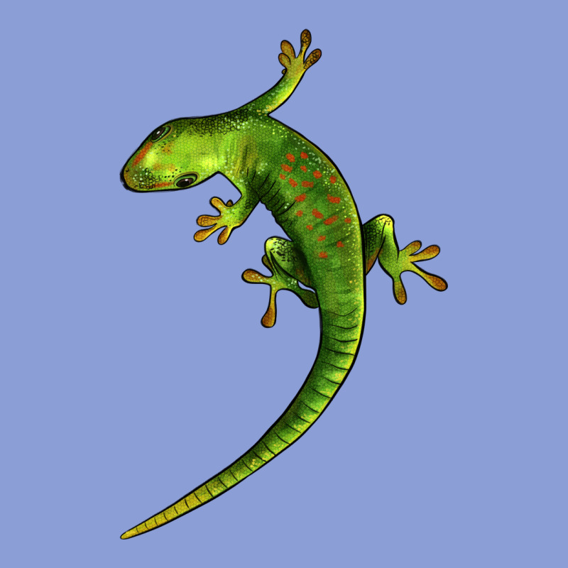 Green Lizard Illustrations Long Sleeve Tee by LillyAllenDesigns | Teevron