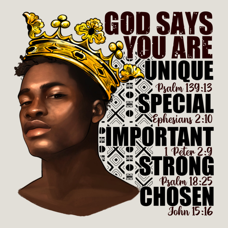 Afro Man God Says You Are Heavy Core Tee by texasbilliewilder | Teevron