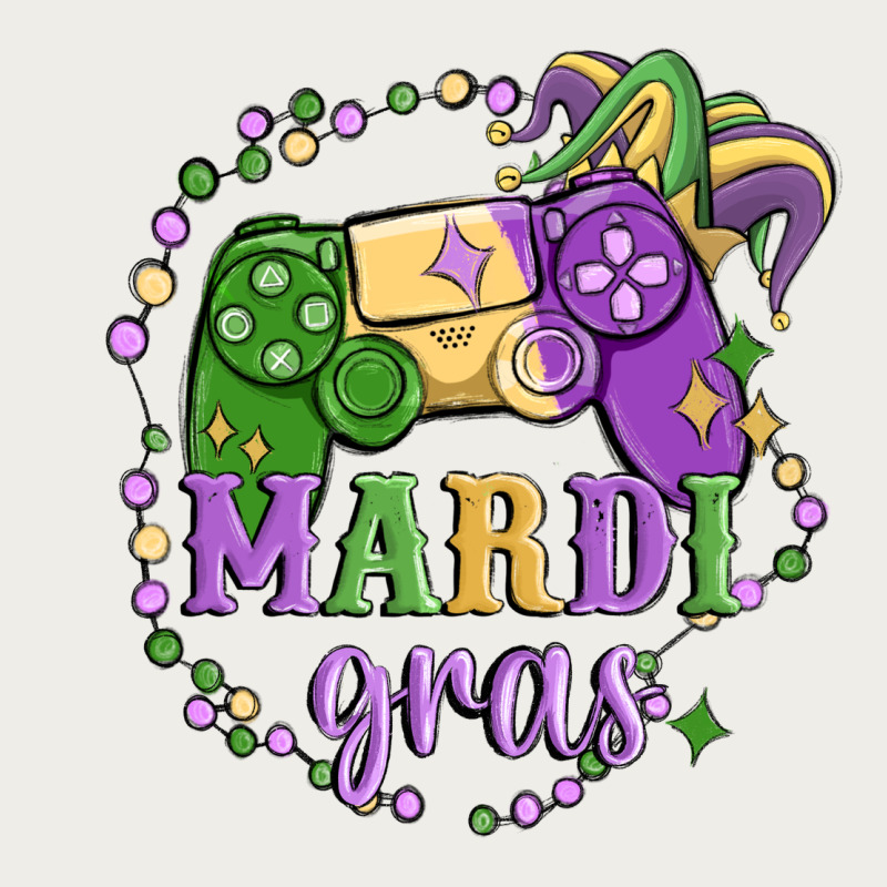 Mardi Gras Game Zipper Hoodie by MaliasSmallBusiness | Teevron