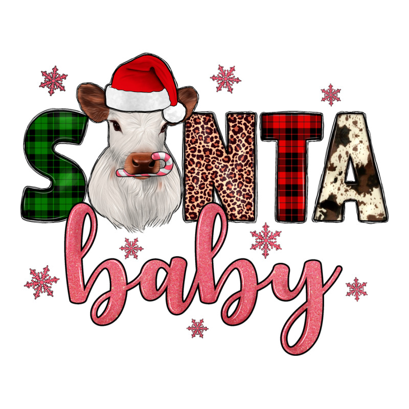 Santa Baby Cow Urban Heavy Tee by JahusDesignShop | Teevron