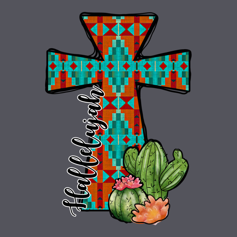 Aztec Cactus Cross Vintage Hoodie by JahusDesignShop | Teevron