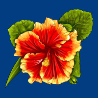 Hawaiian Hibiscus Flower Premium Sweatshirt | Teevron