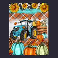 Fall Farm Tractor Air Freshener Vintage Tee | Teevron