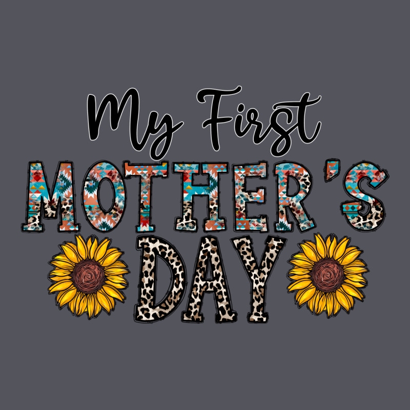 My First Mother's Day Vintage Hoodie by CowhideDigitalArt | Teevron