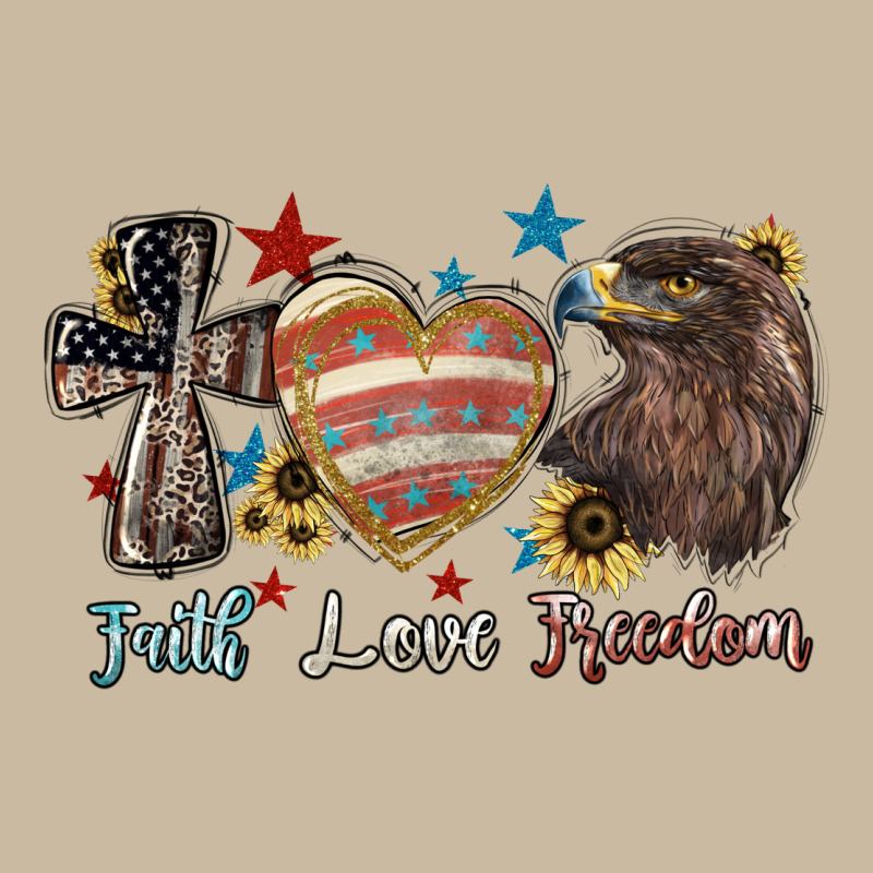 Faith Love Freedom Usa Long Sleeve Tee by NancyCooperArtShop | Teevron