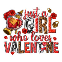 Just A Girl Who Loves Valentine Premium Tee | Teevron