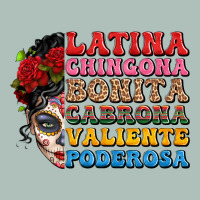 Mexican Sugar Skull Latina Chingona Bonita Heavyweight Hoodie | Teevron