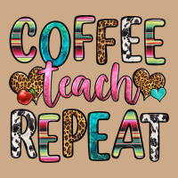 Coffee Teach Repeat Vintage Hoodie | Teevron