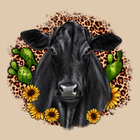 Black Angus Cactus Sunflower Heavyweight Sweatshirt | Teevron