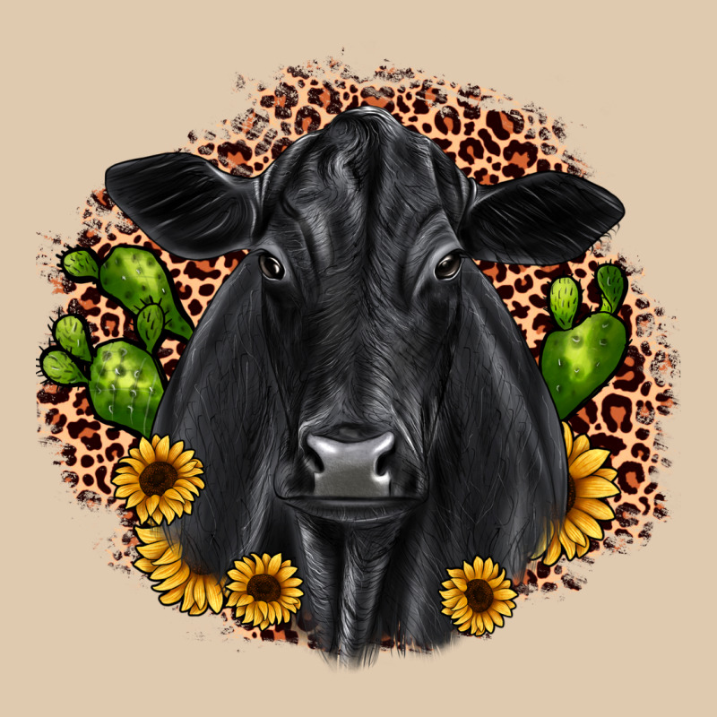 Black Angus Cactus Sunflower Heavyweight Sweatshirt by JahusDesignShop | Teevron