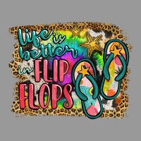 Life Is Better In Flip Flops Vintage Hoodie | Teevron