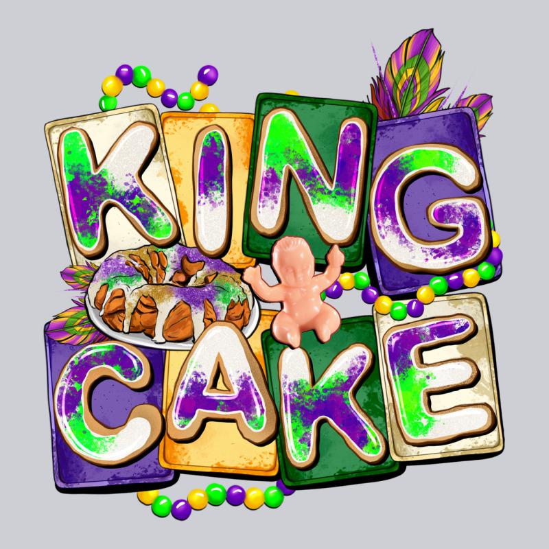 King Cake Mardi Gras Urban Hoodie by CowGirlArtShop | Teevron