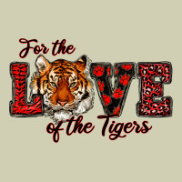 For The Love Of The Tigers Red Heavy Core Tee | Teevron