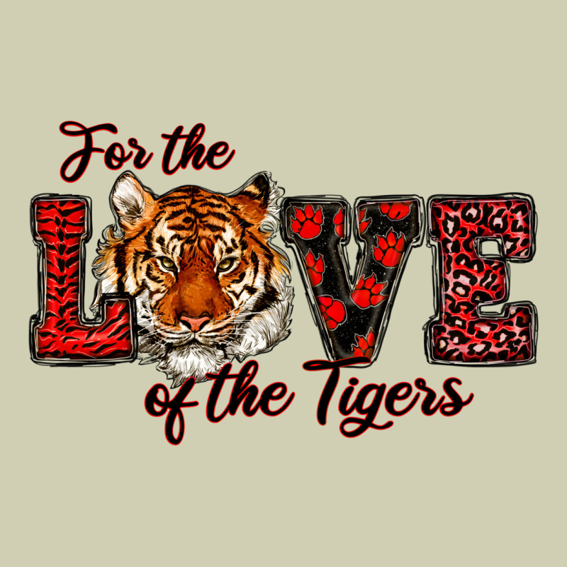 For The Love Of The Tigers Red Heavy Core Tee by RanaPortraitStore | Teevron