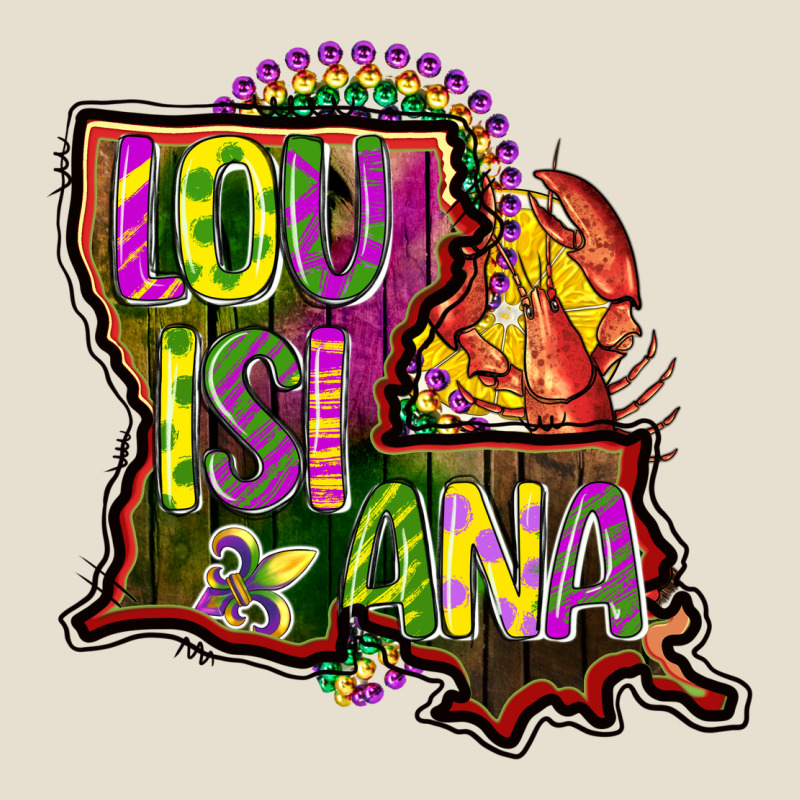 Louisiana Map Urban Hoodie by CowGirlArtShop | Teevron