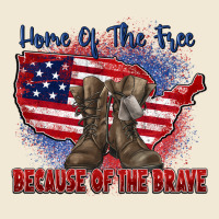 Home Of The Free Because Of The Brave Premium Tee | Teevron