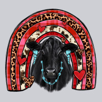 Valentines Black Angus  Rainbow Heavyweight Sweatshirt | Teevron