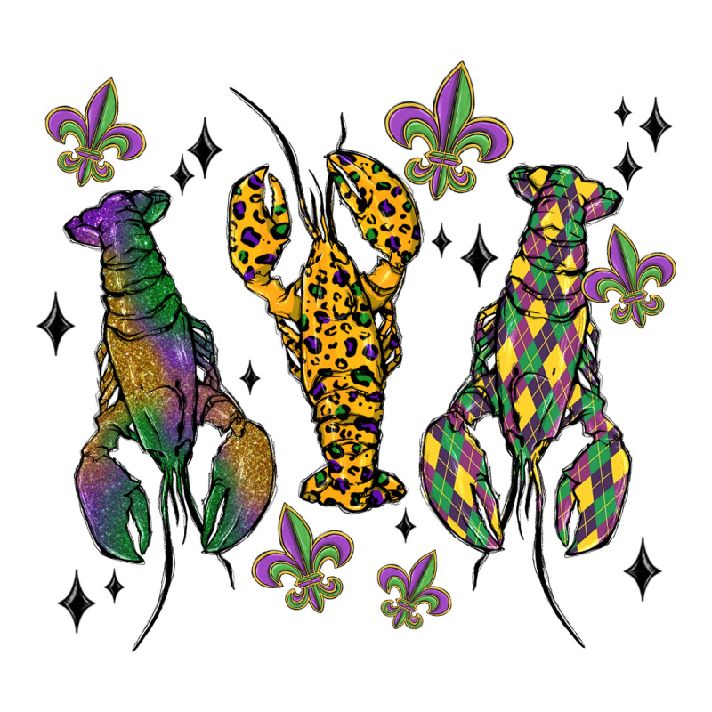 Mardi Gras Crawfish Zipper Hoodie by MaliasSmallBusiness | Teevron