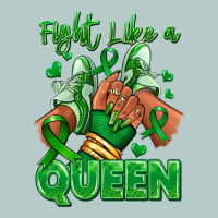 Green Ribbon Liver Cancer Afro Girl Sneakers Heavy Core Tee | Teevron