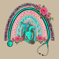 Nurse Life Spring Stethoscope Heart Rainbow Long Sleeve Tee | Teevron