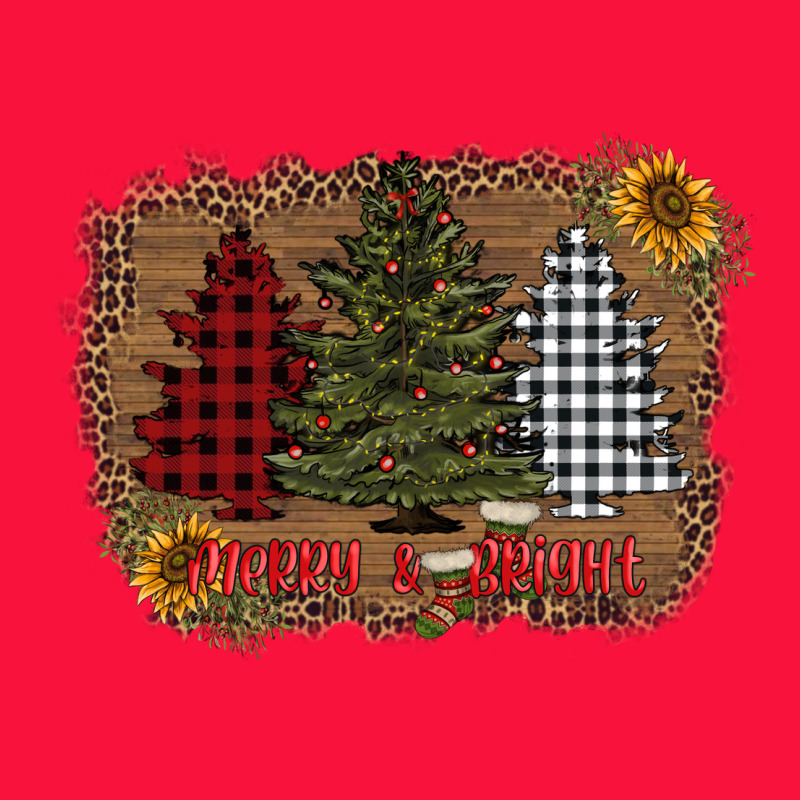 Merry And Bright With Tree's Classic Tee by AdoDesignShop | Teevron