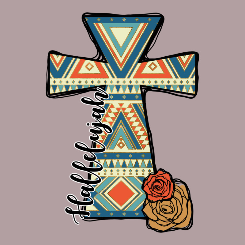 Halleluljah Aztec Cross Vintage Hoodie by JahusDesignShop | Teevron
