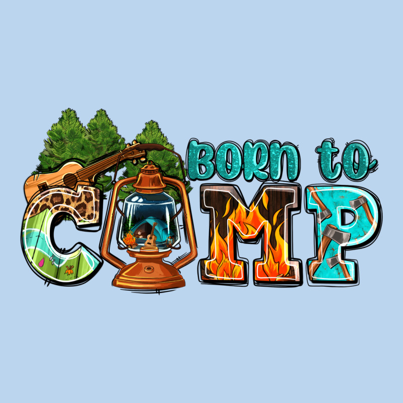 Born To Camp With Guitar Classic Tee by AdoDesignShop | Teevron