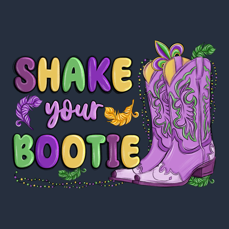 Shake Your Bootie Mardi Gras Zipper Hoodie by MaliasSmallBusiness | Teevron