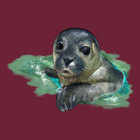 Sea Seal Face Illustrations Long Sleeve Tee | Teevron