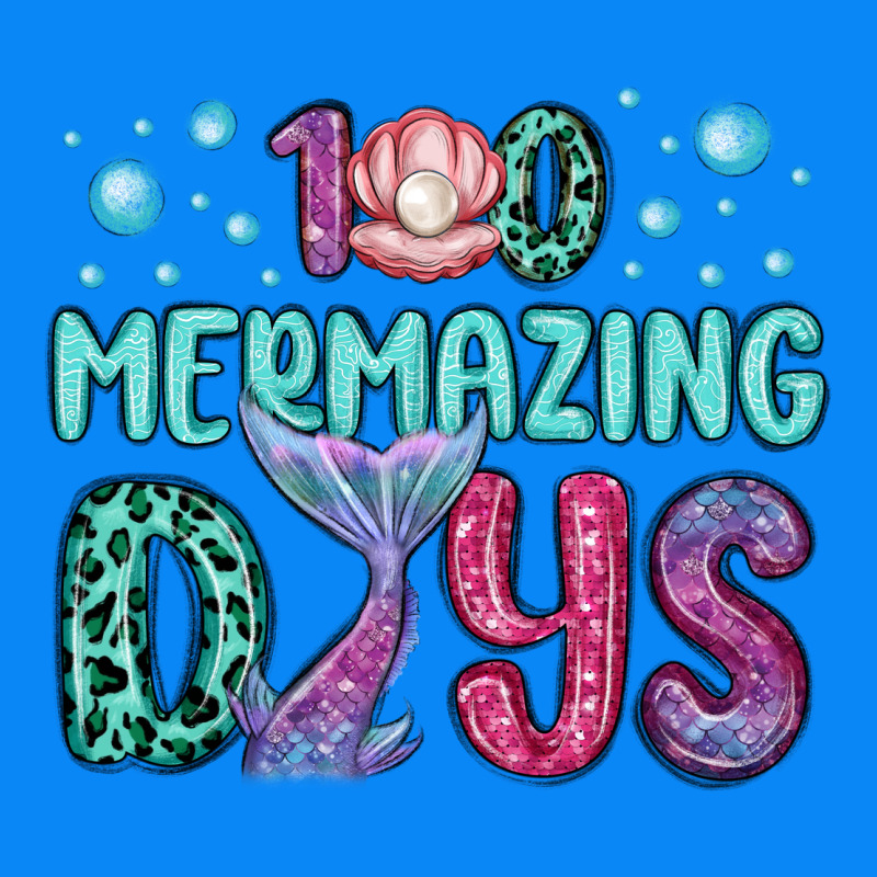 100 Mermazing Days Zipper Hoodie by MaliasSmallBusiness | Teevron