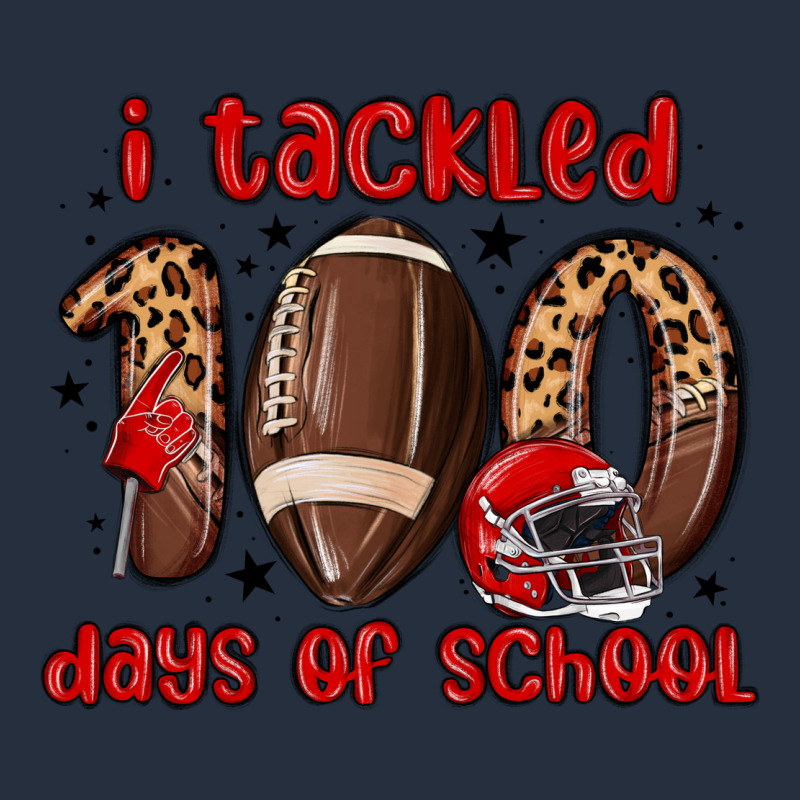 I Tackled 100 Days Of School Zipper Hoodie by MaliasSmallBusiness | Teevron