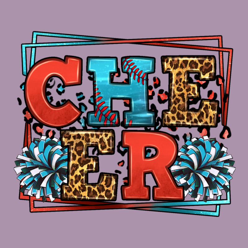 Cheer Baseball Stitchs Heavyweight Hoodie by LillyAllenDesigns | Teevron