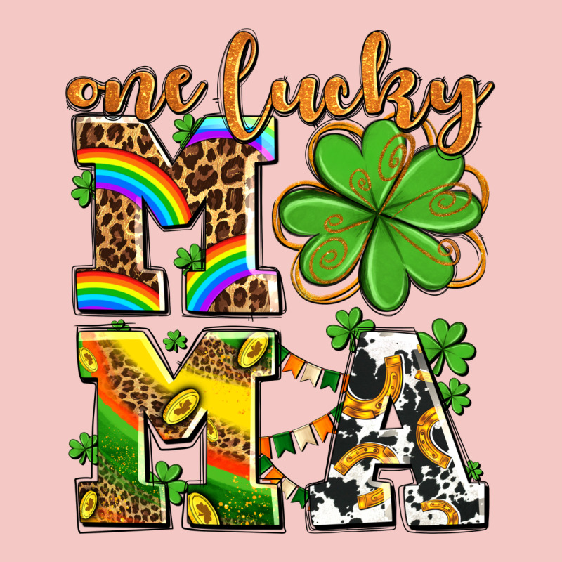 One Lucky Mama Urban Heavy Tee by AdoDesignShop | Teevron