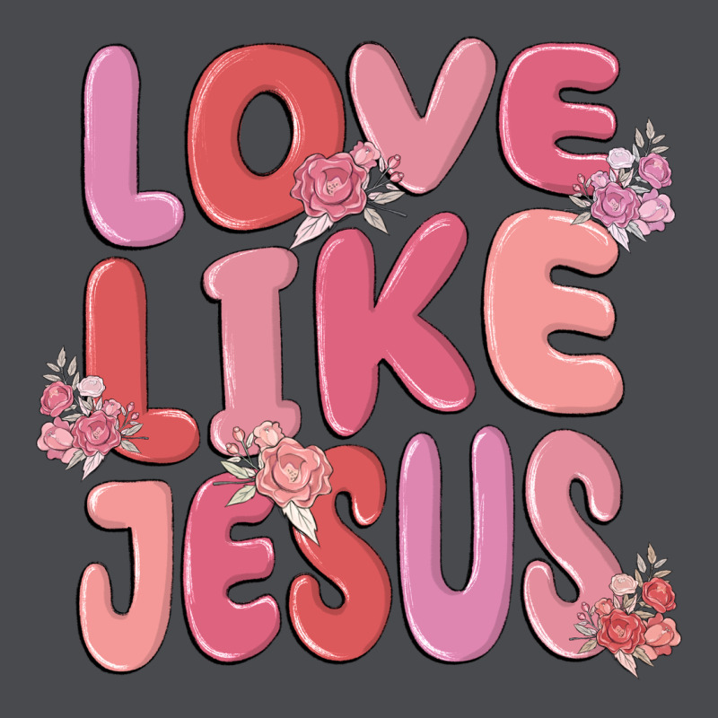 Love Like Jesus Zipper Hoodie by MaliasSmallBusiness | Teevron